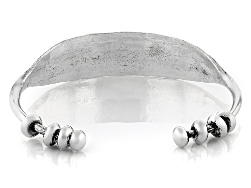 Sterling Silver Feather Cuff Bracelet