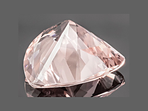 Morganite min 8.68ct 15mm trillion