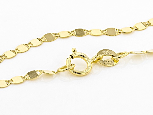 Splendido Oro™ 14K Yellow Gold Mirror Valentino 24-Inch Chain - Size 24