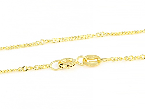 Splendido Oro™ 14K Yellow Gold 1.60MM Curb 20 Inch Chain Necklace - Size 20