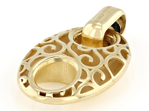 Splendido Italian Jewelry™ 18k Yellow Gold Mariner Link Pendant