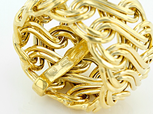 Splendido Oro™ 14k Yellow Gold Infinity Arezzo Ring - Size 8