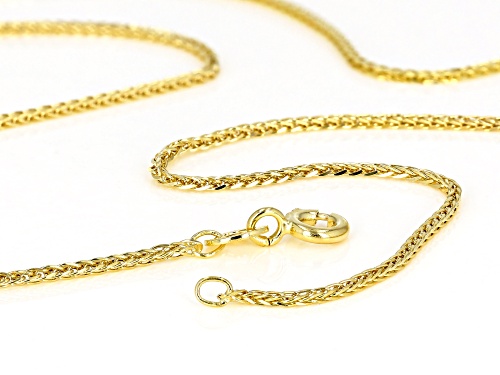 Splendido Oro™ 14k Yellow Gold Wheat 20 Inch Chain Necklace - Size 20