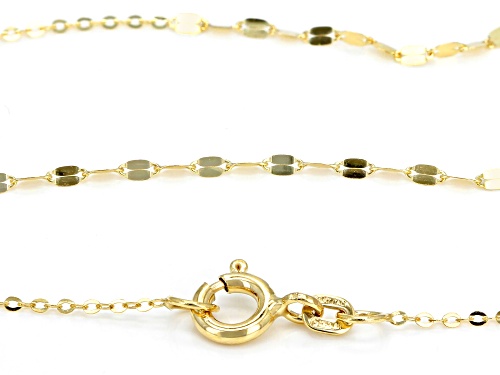 Splendido Oro™ 14K Yellow Gold Valentino Rolo Necklace 24 Inch - Size 24
