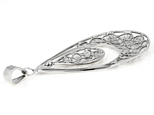 Artisan Collection of India™ Polki Diamond Sterling Silver Pendant