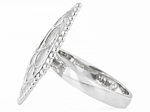 Artisan Collection of India™ Polki Diamond Sterling Silver Ring - Size 8