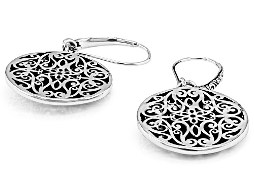 Artisan Collection of India™ Round Sterling Silver Dangle Earrings