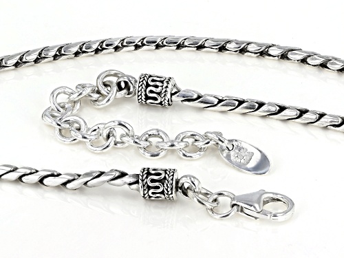 Artisan Collection Of India™ Sterling Silver Cobra Chain Necklace
