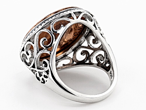 Artisan Collection of Ireland™ Lucky Irish Penny Sterling Silver Ring - Size 8