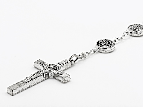 Artisan Collection of Ireland™ Silver Tone Over Brass Saint Rosary