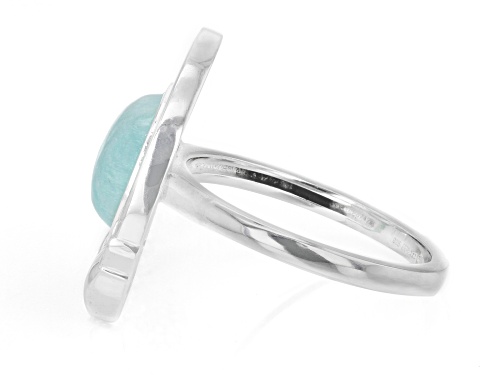 Artisan Collection of Ireland™ Amazonite Sterling Silver Claddagh Ring - Size 8