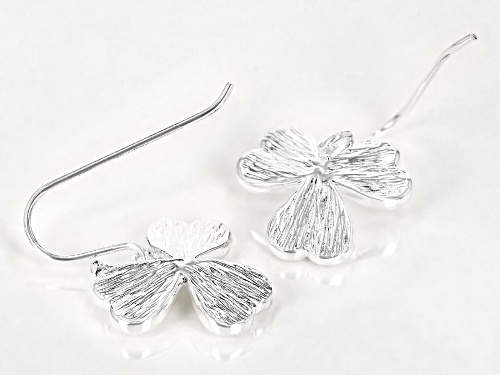 Artisan Collection of Ireland™ Silver Tone Shamrock Earrings