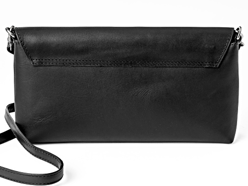 Artisan Collection of Ireland™ Black Leather Celtic Clutch