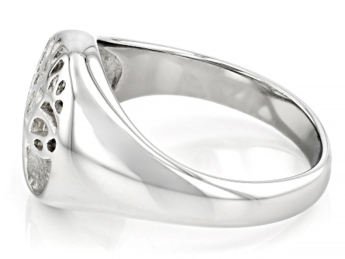 Artisan Collection of Ireland™ Silver Tone Stainless Steel Tree of Life Ring - Size 11