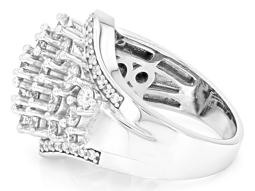 MOISSANITE FIRE® 2.60CTW DEW ROUND BRILLIANT PLATINEVE® RING - Size 5