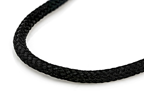 Judith Ripka 0.35ctw Bella Luce® Diamond Simulant 14k Gold Clad Estate Silk-Like Cord Necklace - Size 17