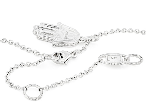 Judith Ripka Couture Little Jewels Rhodium Over Sterling Silver Necklace - Size 18