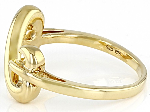 Open Hearts by Jane Seymour® 14k Yellow Gold Over Sterling Silver Open Design Ring - Size 6