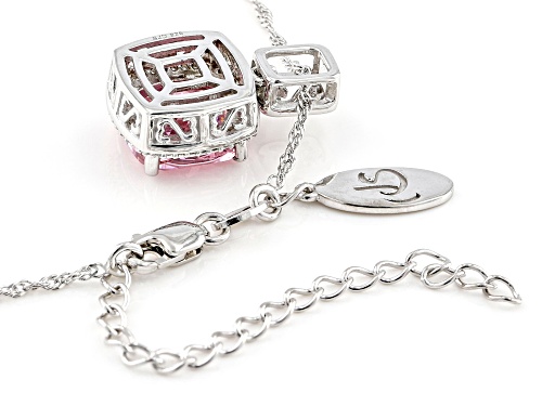 Open Hearts by Jane Seymour® Bella Luce® Rhodium Over Sterling Silver Pendant With Chain