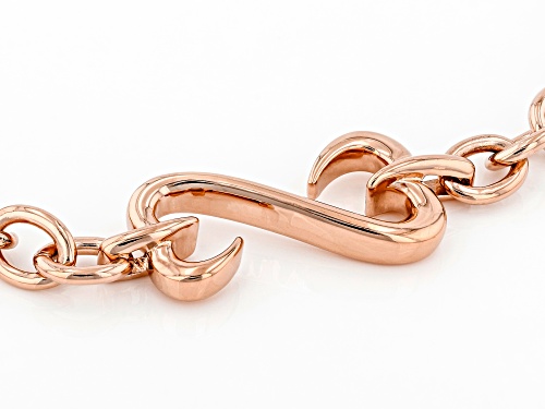 Open Hearts by Jane Seymour® 14k Rose Gold Over Sterling Silver Bracelet - Size 8