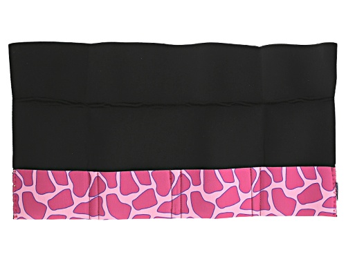 Pink Giraffe Pattern Tool Pouch Holds 4 Tools
