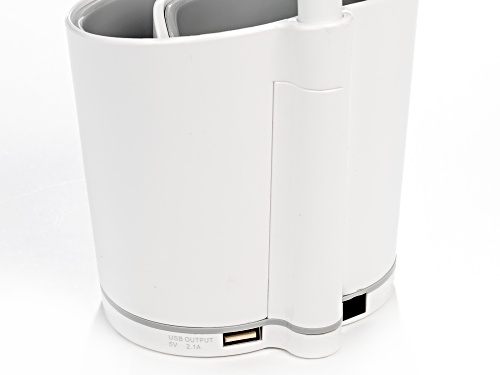 LED Ottlite Swirl Organizer with USB