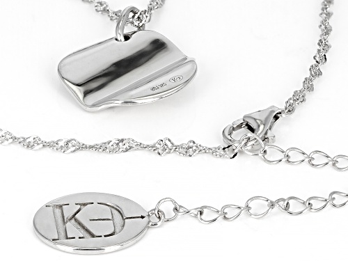 Koadon® Rhodium Over Sterling Silver 