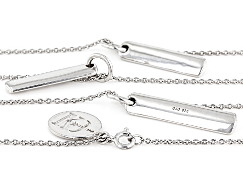 Koadon® Rhodium Over Sterling Silver 