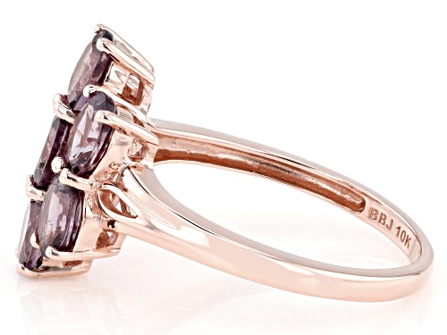 2.26ctw Purple Spinel 10k Rose Gold Ring - Size 8