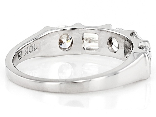Prazana® Lab-Grown Diamonds 1.00ctw White Diamond 10k White Gold Band Ring, F SI - Size 11