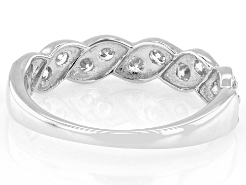 Prazana® Lab-Grown Diamonds 0.50ctw White Diamond 10k White Gold Band Ring, H SI - Size 8