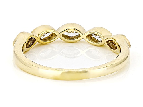 Prazana® Lab-Grown Diamonds 0.50ctw Diamond 10K Yellow Gold Band Ring, H SI1 - Size 8