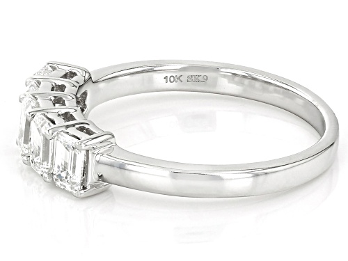 Prazana® Lab-Grown Diamonds 1.00ctw White Lab-Grown Diamond 10k White Gold Band Ring, G SI - Size 8