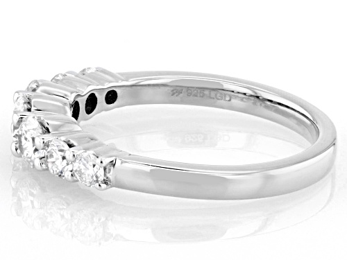 Prazana® Lab-Grown Diamonds 1.00ctw White Lab-Grown Diamond Rhodium Over Silver Ring, H SI - Size 5