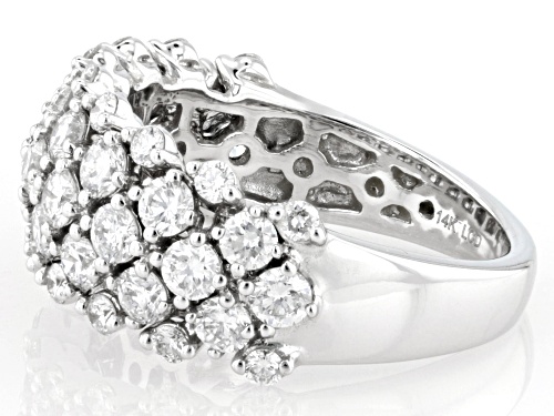Prazana® Lab-Grown Diamonds 2.00ctw White Diamond 14k White Gold Band Ring, F-G SI - Size 5