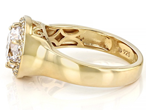 Lisa Mason For Bella Luce® 3.75ctw White Diamond Simulant Eterno™ Yellow Perfect Cut Ring - Size 8