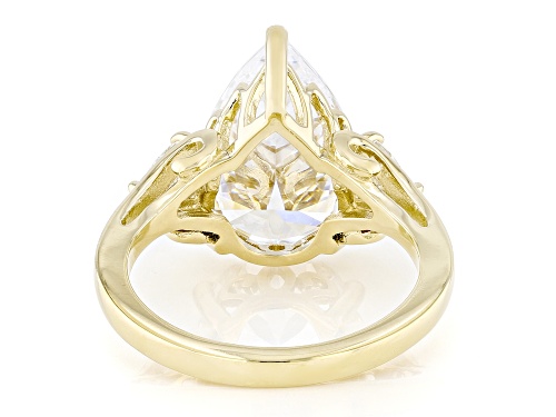 Lisa Mason For Bella Luce® 10.56ctw White Diamond Simulant Eterno™ Yellow Perfect Cut Ring - Size 10