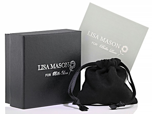 Lisa Mason For Bella Luce® Lab Ruby & Diamond Simulant Platinum Over Silver & Eterno™ Yellow Ring - Size 9