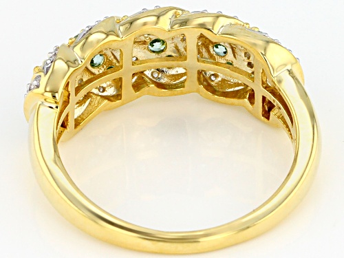 Bella Luce Luxe ™ 1.00CTW with Fancy Green Cubic Zirconia Eterno ™ Yellow Ring - Size 8