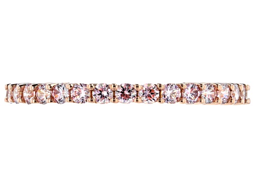 Bella Luce Luxe™ 1.95ctw Fancy Morganite Color Cubic Zirconia Eterno™ Rose Ring - Size 7