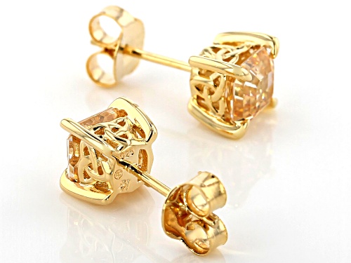 Bella Luce Luxe™3.62ctw Amber Cubic Zirconia Imperial Mosaic Eterno™Yellow Earrings