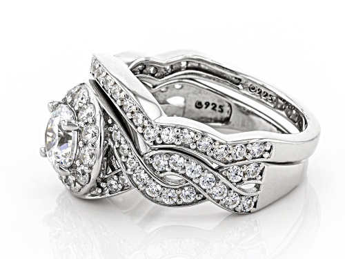 Bella Luce Luxe™ 3.58ctw Cubic Zirconia Platinum Over Silver Ring With Band - Size 11