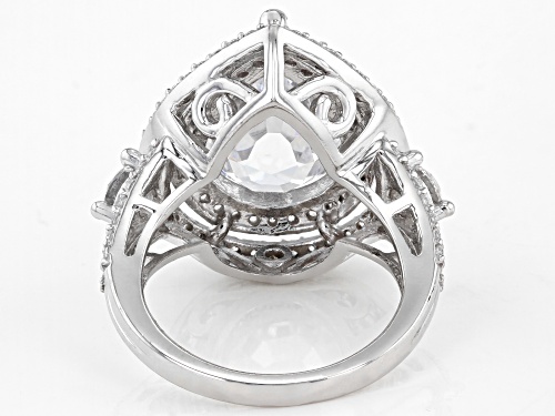 Bella Luce Luxe ™ 17.72ctw Platinum Over Sterling Silver Ring - Size 8