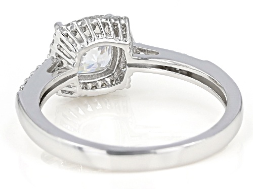 Bella Luce Luxe™2.321ctw with Celebration Cut Cubic Zirconia Rhodium Over Silver Ring - Size 10