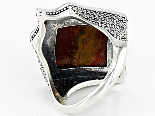 Artisan Collection of Morocco™ Moroccan Jasper Sterling Silver Ring - Size 9