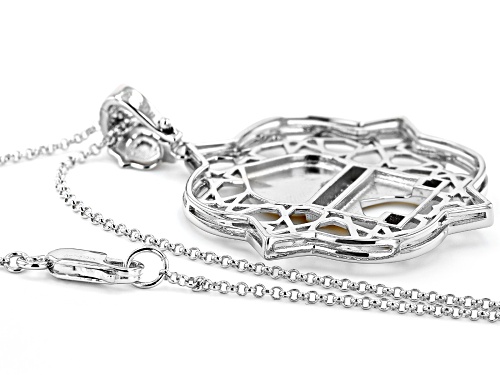 Artisan Collection of Morocco™ Sterling Silver W/ 18K Gold Accents Palace Motif Enhancer W/18