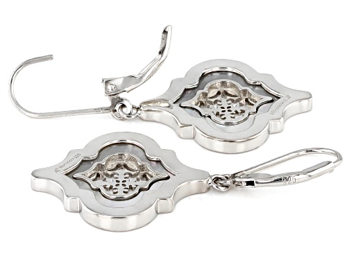 Artisan Collection Of Morocco™ Free-Form White Mother-Of-Pearl Sterling Silver Earrings