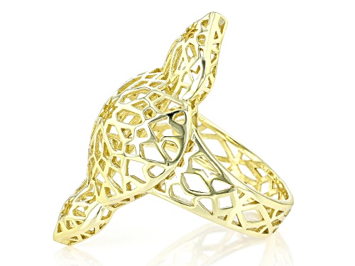 Artisan Collection of Morocco™ 18k Yellow Gold Over Sterling Silver Ring - Size 7