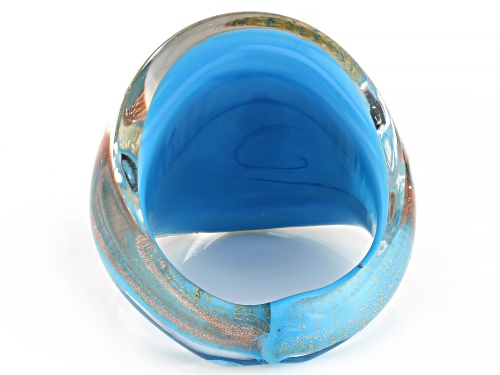 Il Murano di Francesca Teal Murano Glass Teal 