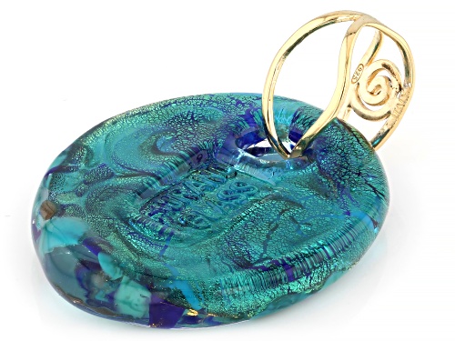 Il Murano di Francesca Murano Glass 18k Yellow Gold Over Sterling Silver 